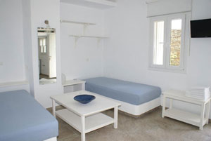 Deuxième chambre avec lits simples