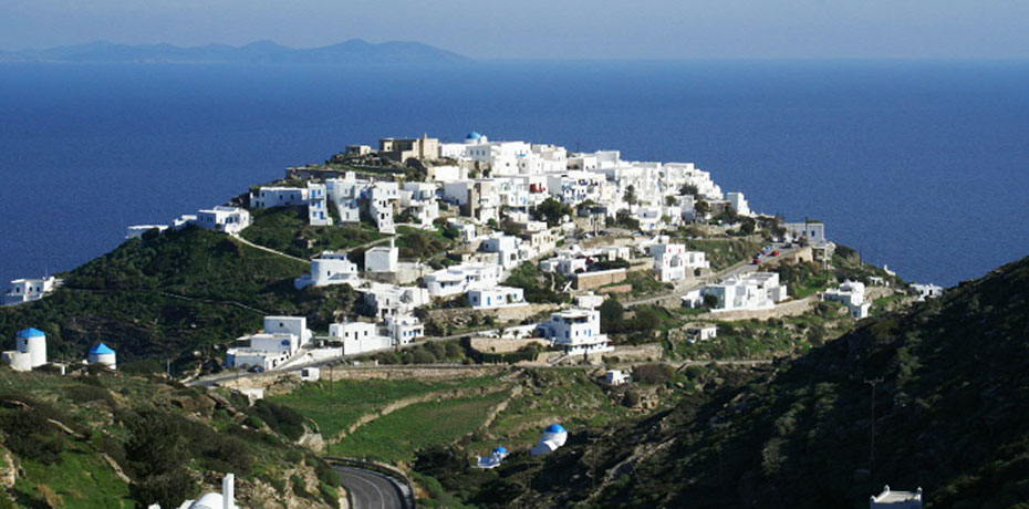 The village Kastro in Sifnos
